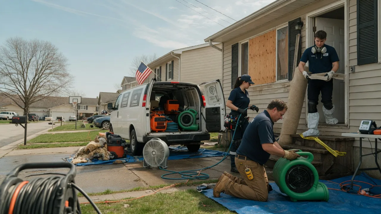 Water Damage Restoration in Stuart, VA near me